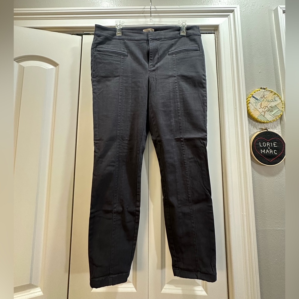 LOFT Charcoal Trousers